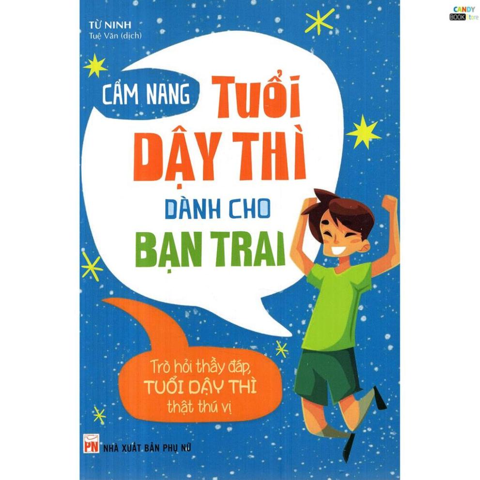 Sách- Cẩm Nang Tuổi Dậy Thì Dành Cho Bạn Trai (TB) 0710