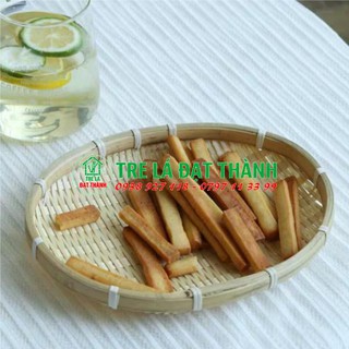 Mẹt tre oval trắng