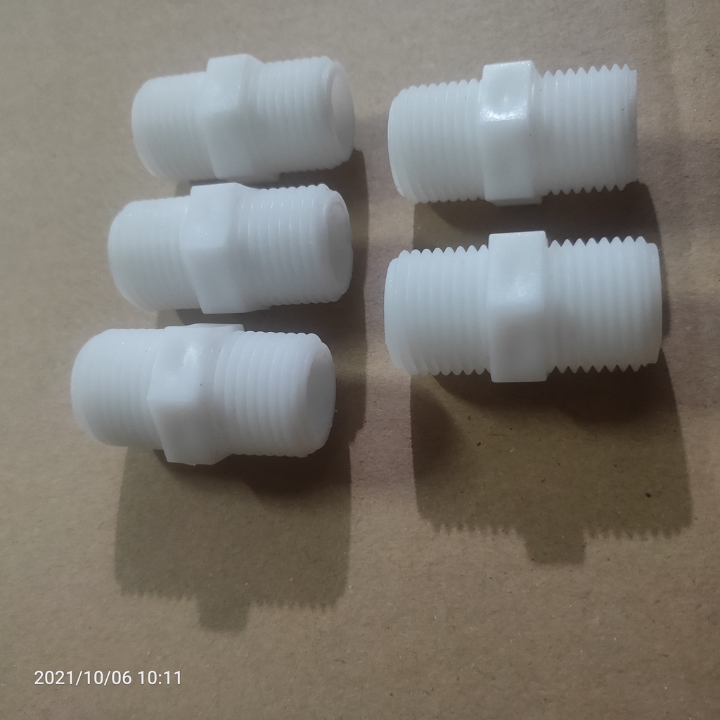 Combo 5 kép nhựa 2 đầu ren 21mm (d15)