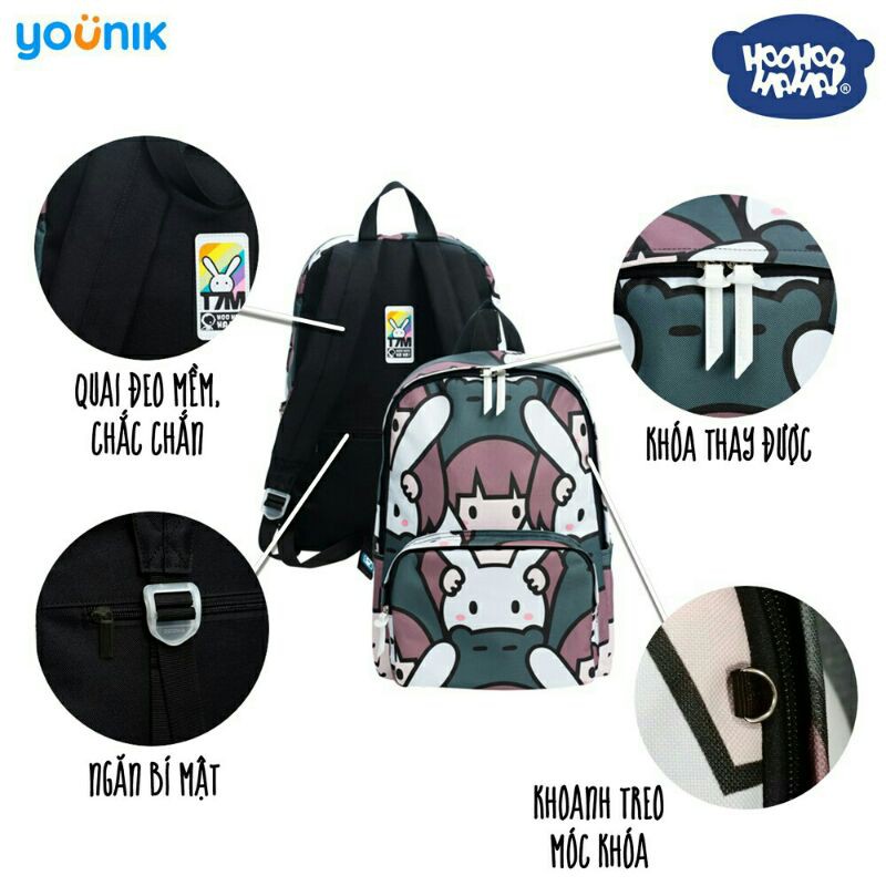 Balo Thỏ Bảy Màu Limited