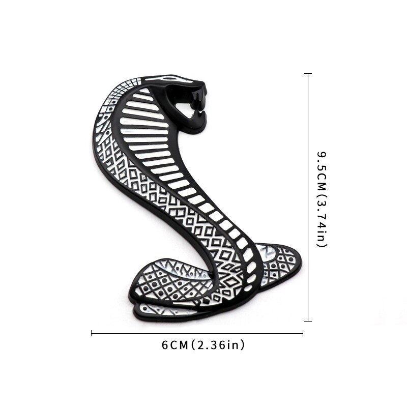 Logo Kim Loại Dán Trang Trí Xe Hơi Ford SHELBY F150 Mondeo Mustang v6 Focus 3