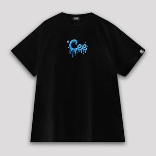 Áo thun tay lỡ CEE Summer Tee Áo phông cotton unisex form rộng - Black