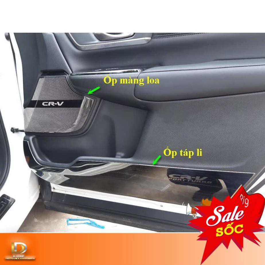 Ốp tapi và màng loa cánh cửa Honda CRV 2018-2020 chính hãng