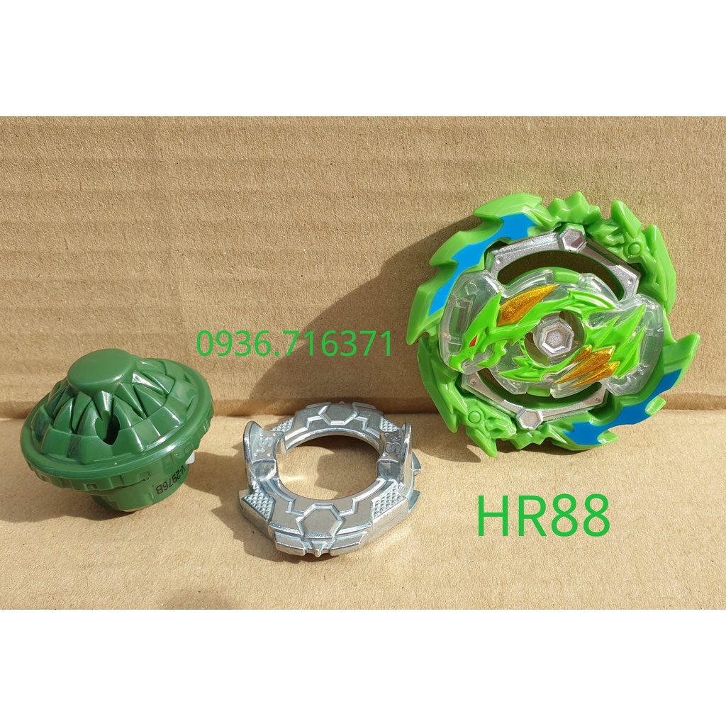 Con quay Hasbro beyblade burst ACE Dragon D5 - HR88 màu xanh lá (Không Kèm Phóng Quay)