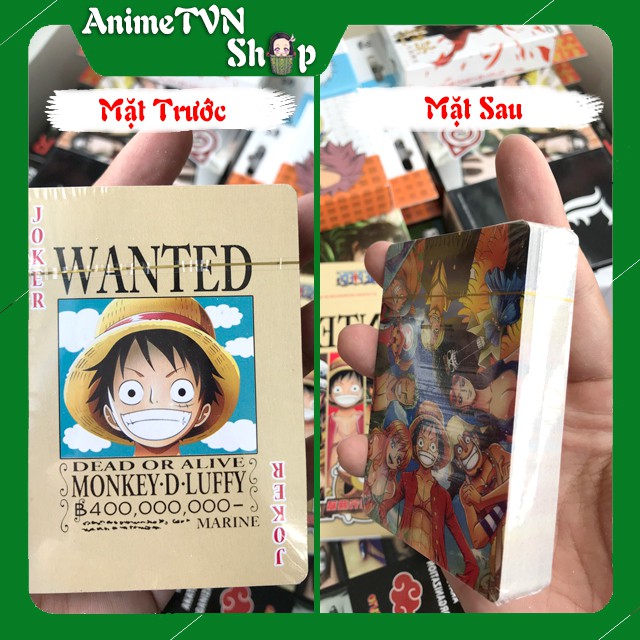 Bài tây 54 lá anime - manga  one piece ( Đảo Hải Tặc)