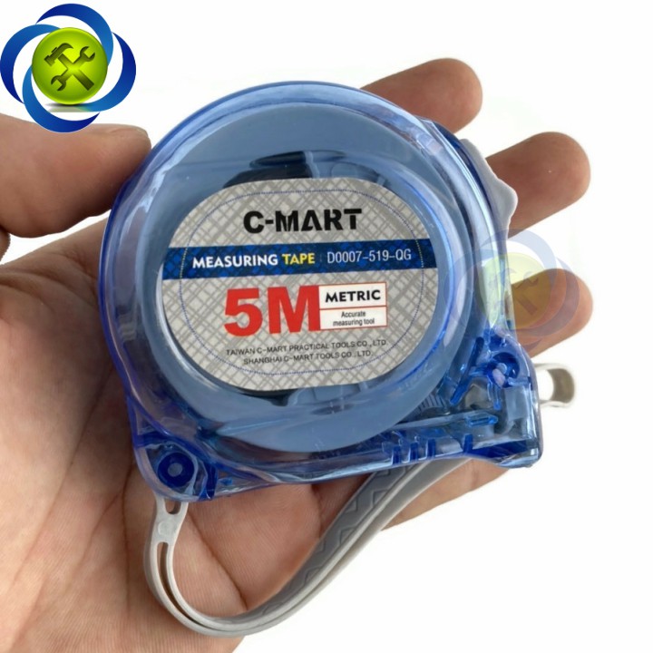 Thước cuộn 5M C-Mart D0007-519-QG