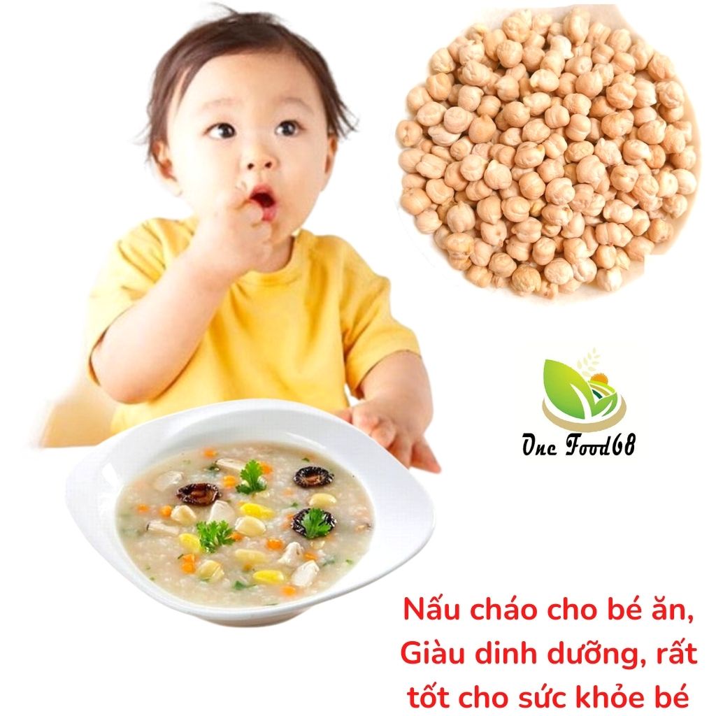 Hạt Đậu Gà - ĐẬU GÀ HỮU CƠ Không Biến Đổi Gen Giàu Dưỡng Chất - Sữa HẠT- OneFood68