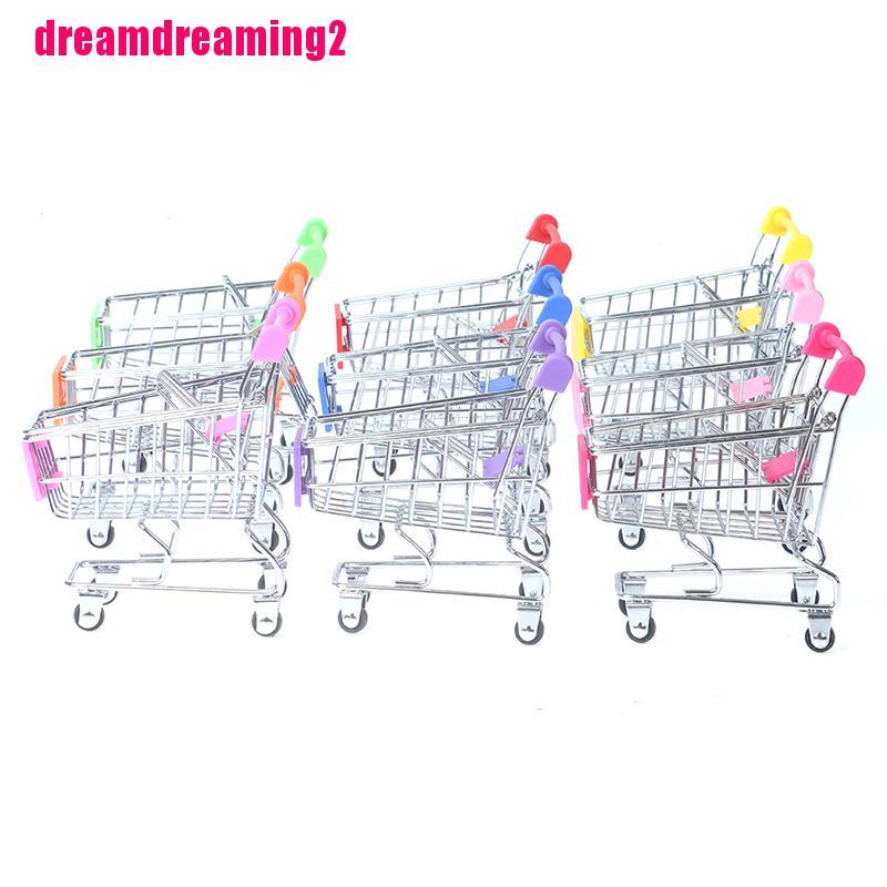 Xe đẩy hàng siêu thị mini đồ chơi đa năng tiện dụng
