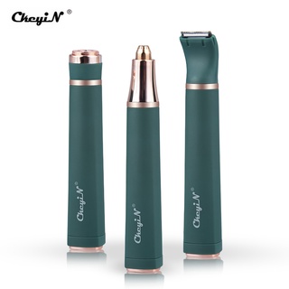 Máy cạo tỉa lông mày lông mặt CkeyiN MT135 không đau cầm tay