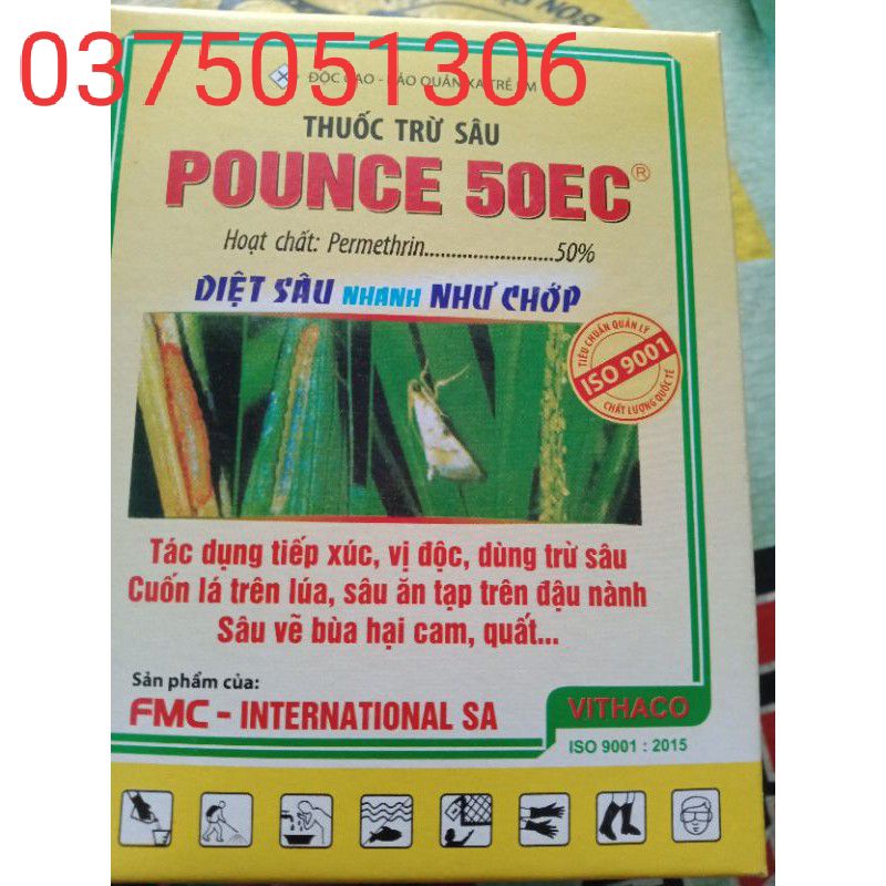 CHẾ PHẨM PHÒNG TRỪ SÂU BỆNH POUNCE 50EC