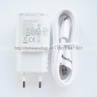 Sạc cáp LG 1.8A và dây sạc LG microUSB Zin - Hàng nhập Khẩu