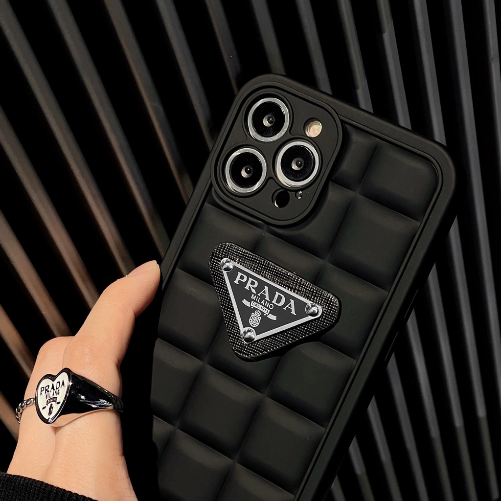 Ốp Điện Thoại Mềm Hình Prada Cho iphone 14 14 pro 14 plus 14 pro max x xr xsmax 11 proamx 12 proamx 13proamx