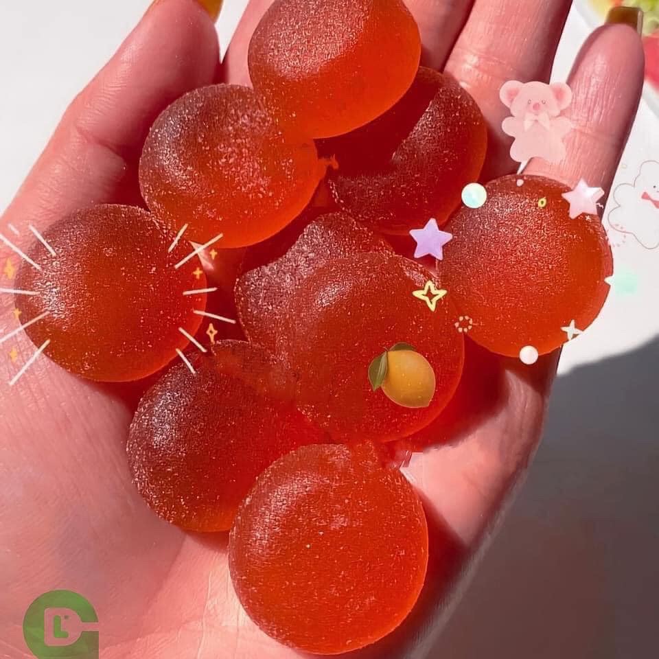 Kẹo Collagen Lựu Boto Kẹo Dẻo Gummy Collagen Vitamin C Hàn Quốc