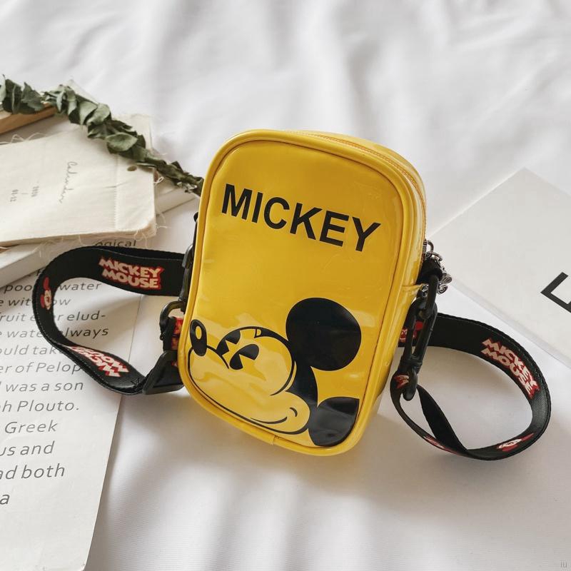 Túi Đeo Chéo Hình Chuột Mickey Đáng Yêu Cho Bé Gái