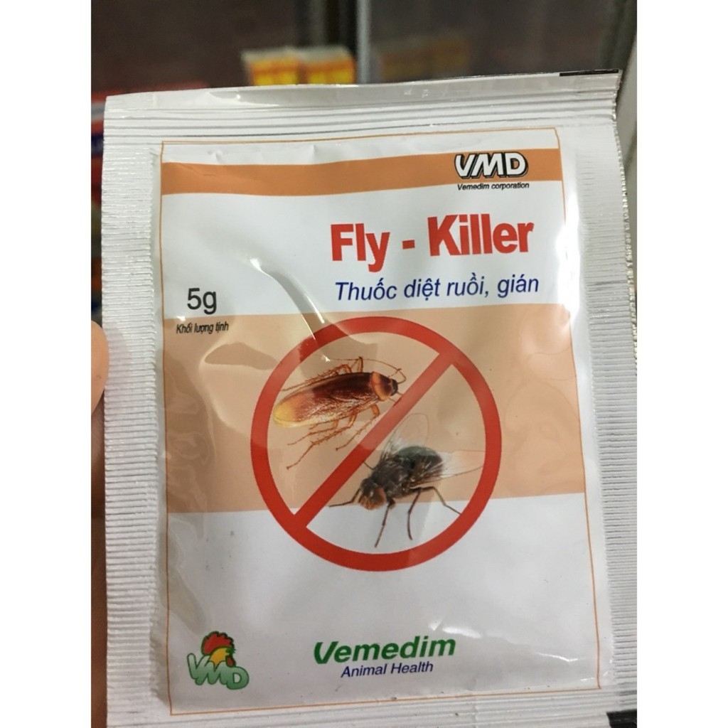 Thu ốc di ệt ruồi, gián (thu ốc bột fly-liller 5 gam)