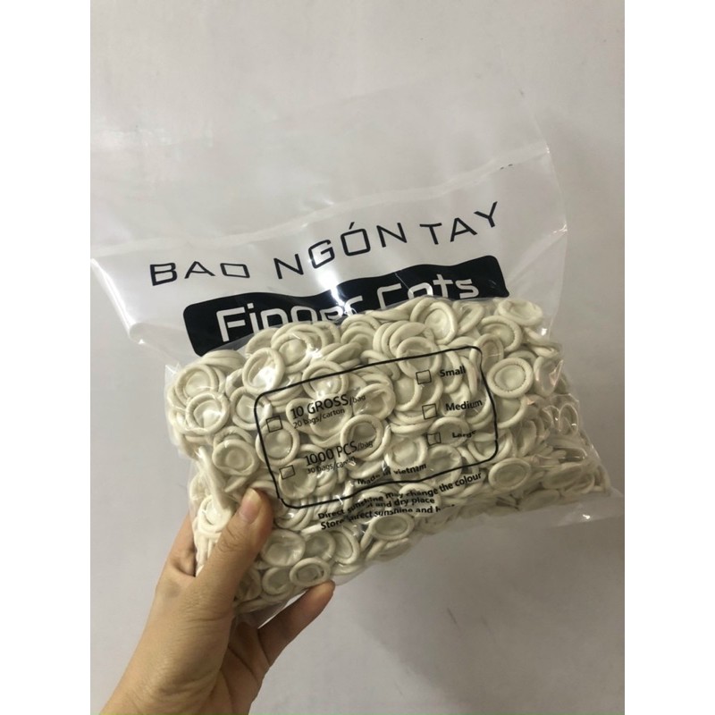 Bao ngón tay 1 túi to đùng nửa kg