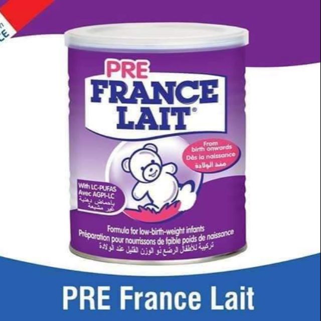 Sữa FranceLait PRE 400g-Dành cho trẻ sinh non Date mới