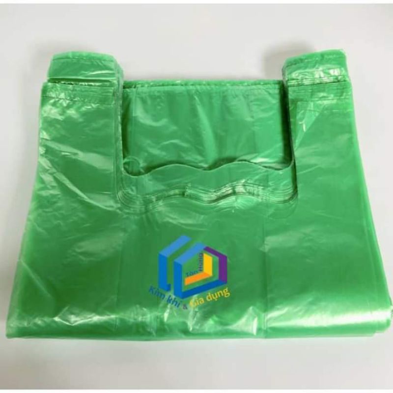 Một 1kg túi bóng xanh 5kg loại dày dặn