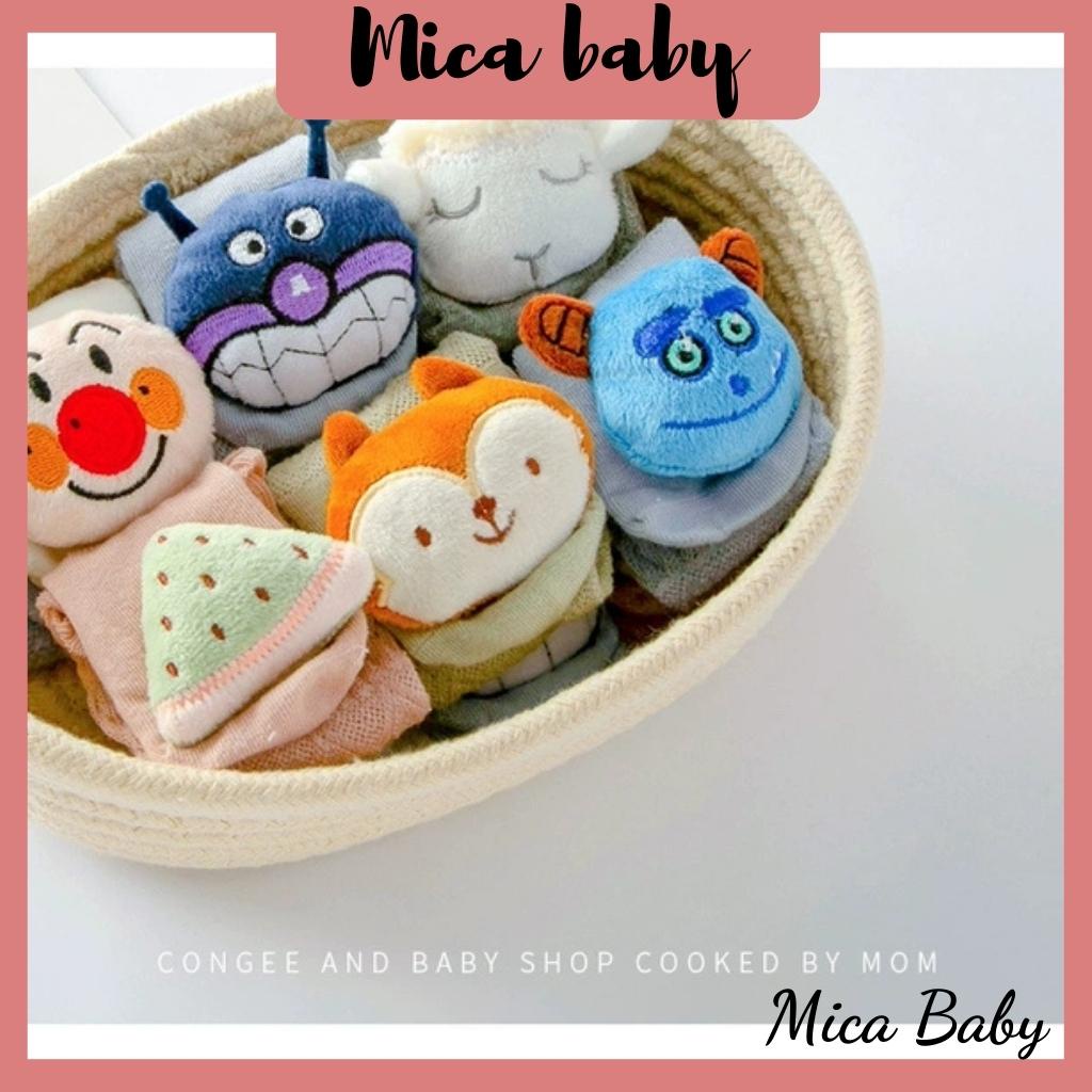 Tất lưới hình thú đáng yêu cho bé Mica baby