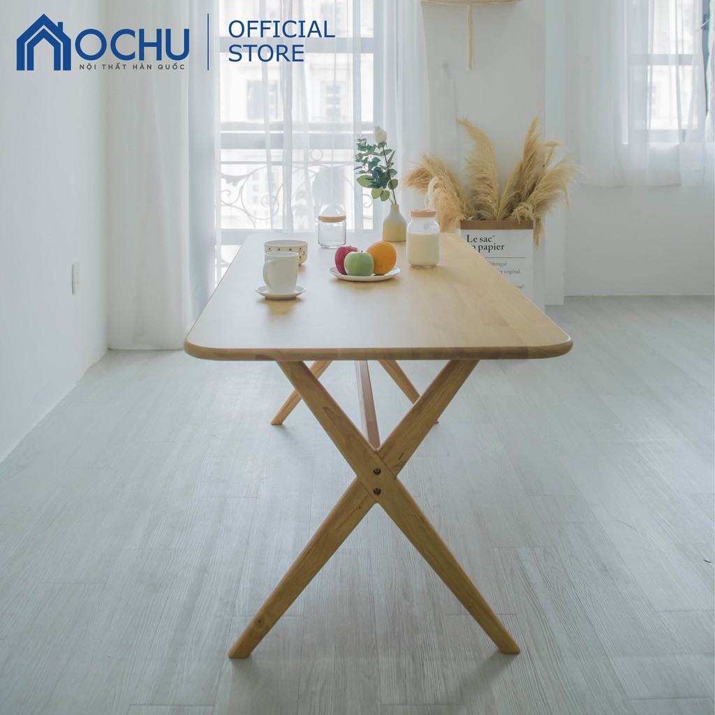 Bàn ăn gỗ OCHU lắp ráp đa năng TANDY TABLE Nội thất thông minh phòng bếp