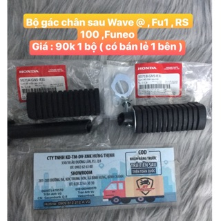 Bộ cao su để chân sau