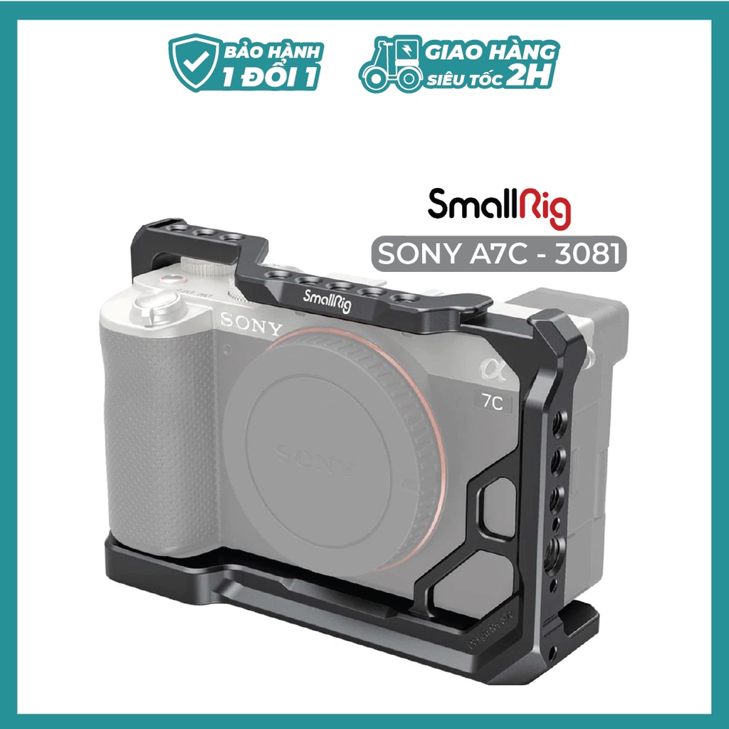 KHUNG MÁY ẢNH SMALLRIG CAGE FOR SONY A7C 3081