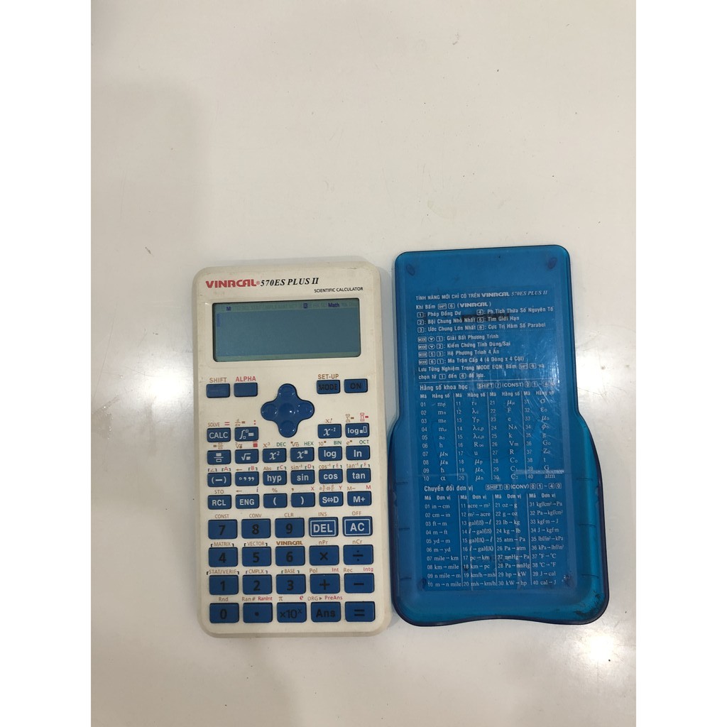 Máy tính bỏ túi vinacal 570ES PLUS 2 cũ chính hãng