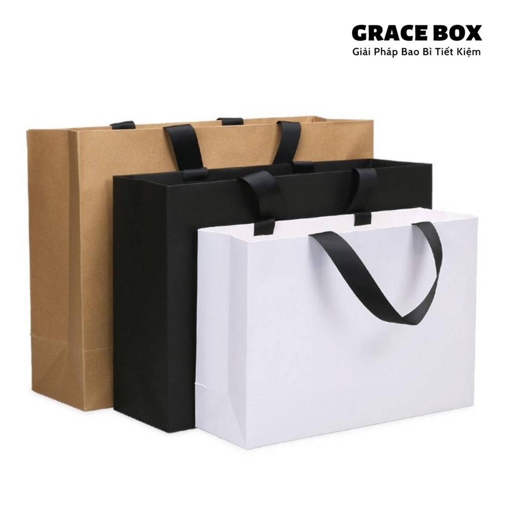 {Giá Sỉ} Túi Giấy Krarf Nhật Bản Cao Cấp Đựng Phụ Kiện, Quần Áo - Công Ty Bao Bì Grace Box