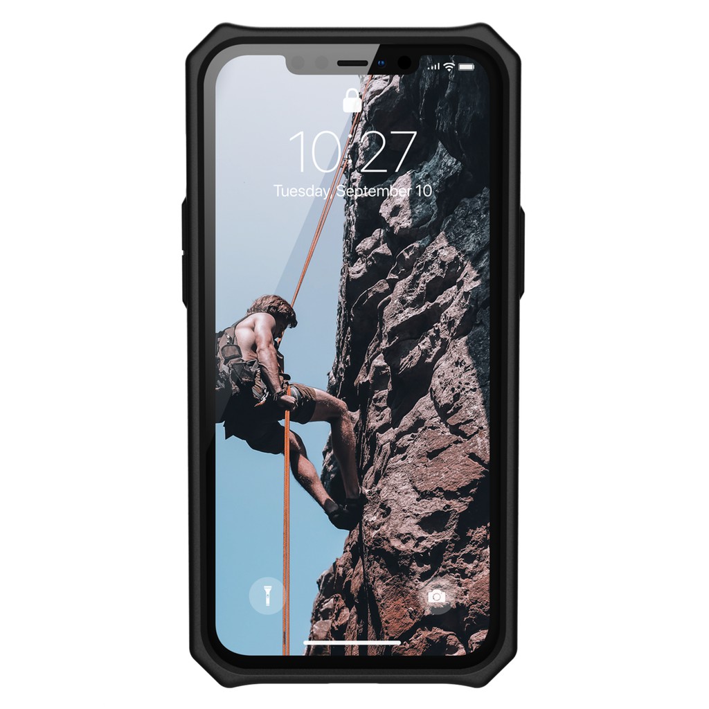 UAG Monarch Series Apple Ốp lưng iphone 11 / 11 Pro / 11 Pro Max Cover with Rugged Lightweight Slim Shockproof Protective Ốp lưng iphone Casing - Carbon Fiber