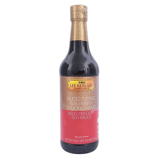 Nước Tương Đậu Nành Thượng Hạng Lee Kum Kee - Chai 500 ML