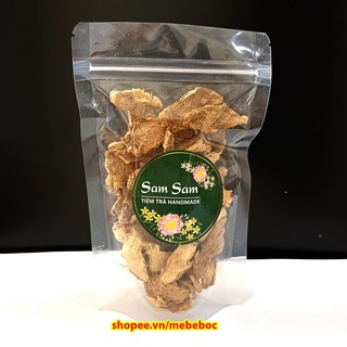Gừng thái lát sấy khô 100g
