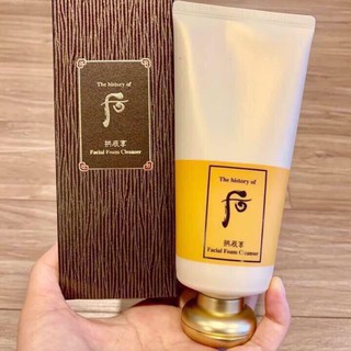 Sữa rửa mặt whoo vàng 180ml