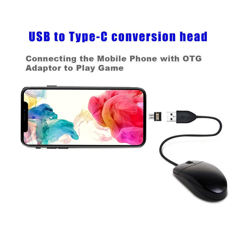 【Mua 2 tặng 2】Đầu Chuyển Đổi Từ Cổng Type-C Sang Giác Cắm Usb