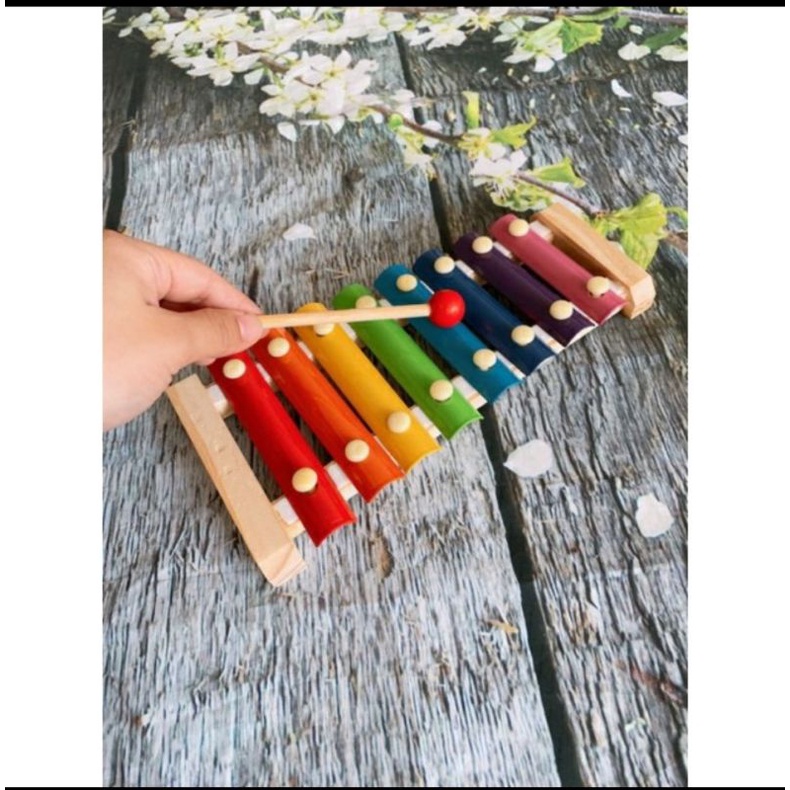 Đồ chơi Đàn gỗ giúp bé cảm thụ âm thanh