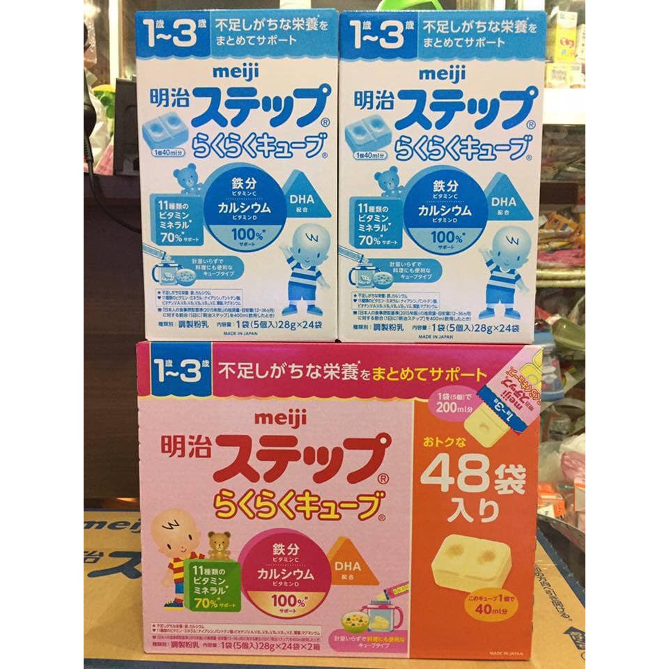 Thanh Sữa MEIJI cho trẻ 1-3 tuổi - nội địa Nhật