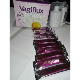 Bình rửa vệ sinh phụ nữ VAGIFLUX (hộp 1 bình rửa và 10 gói 5ml)