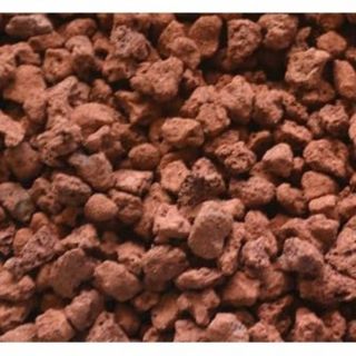 Vật liệu lọc nham thạch đỏ.