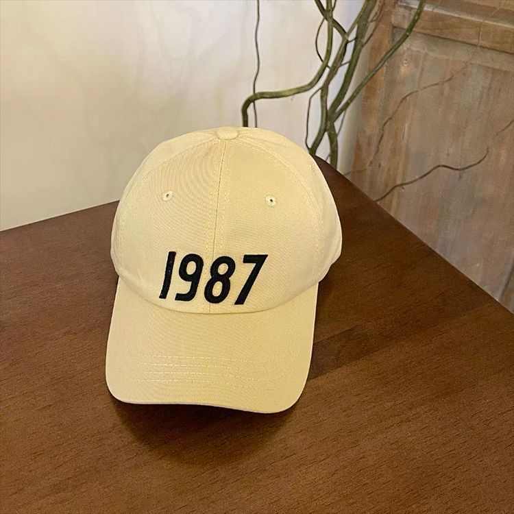 Nón Lưỡi Trai 1987 Màu Sắc Thời Trang Phong Cách Hàn Quốc Đơn Giản Dễ Phối Đồ