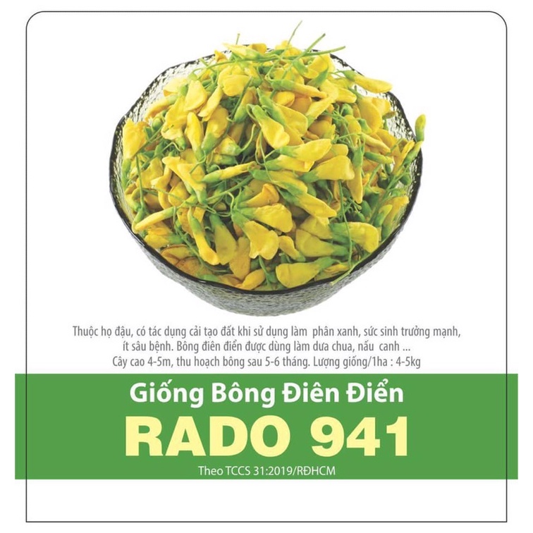 Hạt Giống Bông Điên Điển RD941