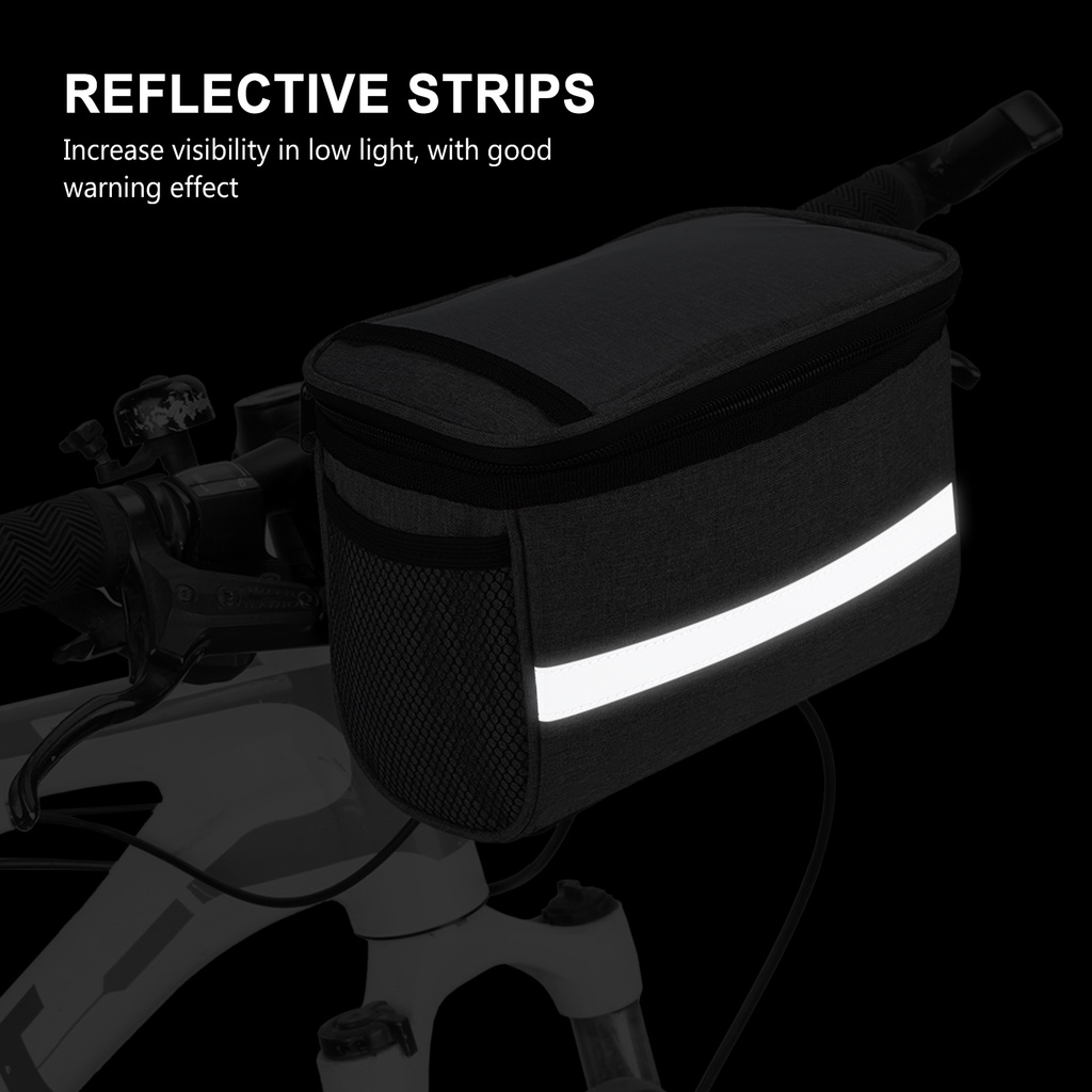 Túi Đựng Đồ Treo Tay Lái Xe Đạp Leo Núi Cách Nhiệt Tiện Dụng