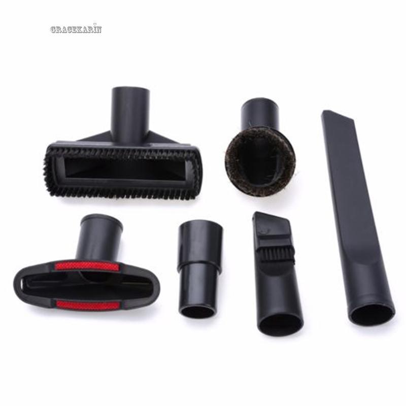 Set 6 đầu hút bụi chuyên dụng cho máy hút bụi gia đình cỡ ống 32-35mm tiện dụng