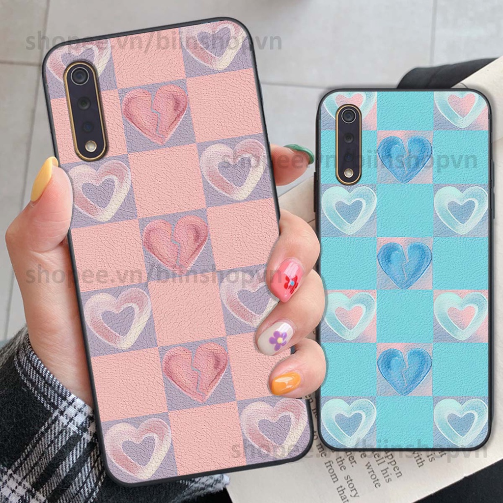 Ốp Vivo S1 / S1 Pro caro trái tim nhiều màu sắc, đầy cá tính, khẳng định phong cách