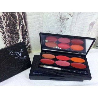 Bảng son yumi of magic lipstick 6 màu