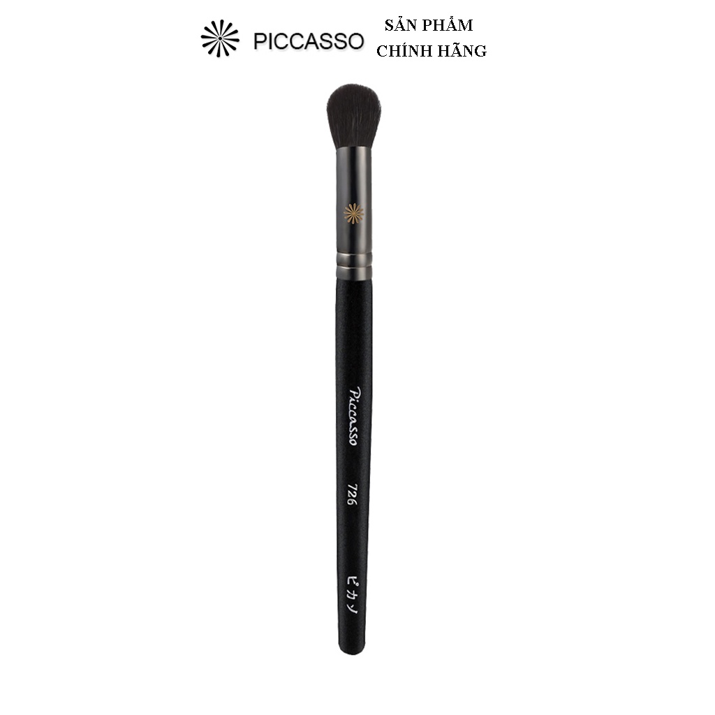 Cọ trang điểm đánh highlight đầu tròn piccasso 726