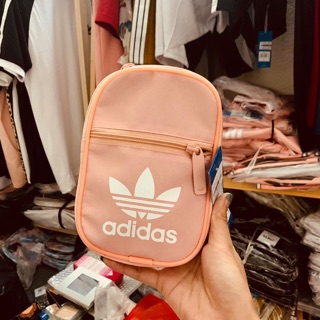 Túi chéo Adidas hồng [full tag code]