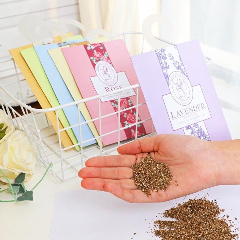 Túi Thơm Phòng Thảo Mộc Thiên Nhiên Để Tủ Quần Áo Có Móc Treo [Thanh Mai Shop]