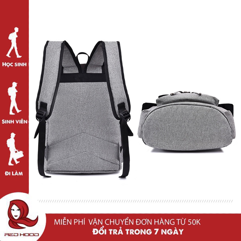 Balo nam nữ thời trang REDHOOD Ba lô đi học du lịch đẹp cao cấp unisex đựng vừa laptop hàn quốc RD101