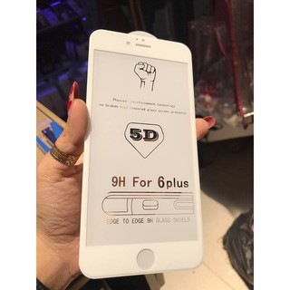 Dán cường lực 5D Full màn IPhone 6-6s-6 Plus-7-7 plus-8-8 Plus