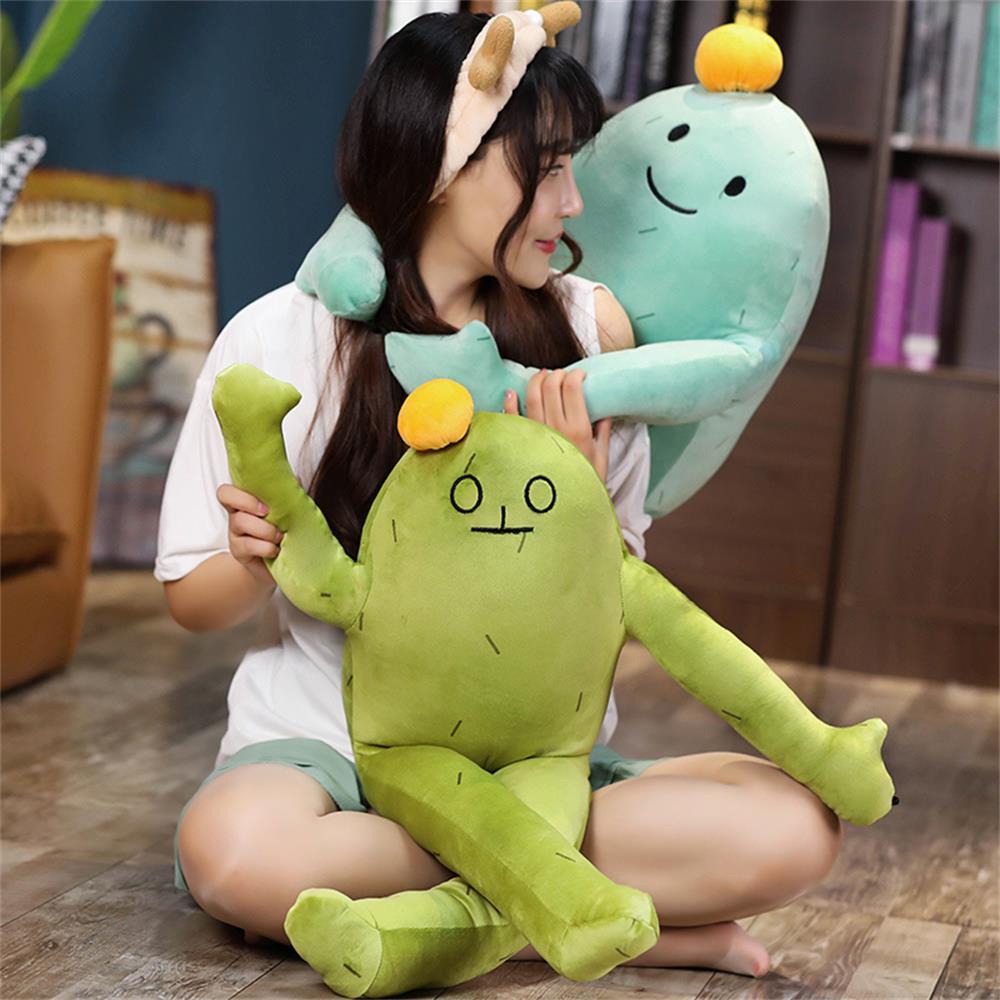 Búp Bê Nhồi Bông Hình Cây Xương Rồng Dễ Thương