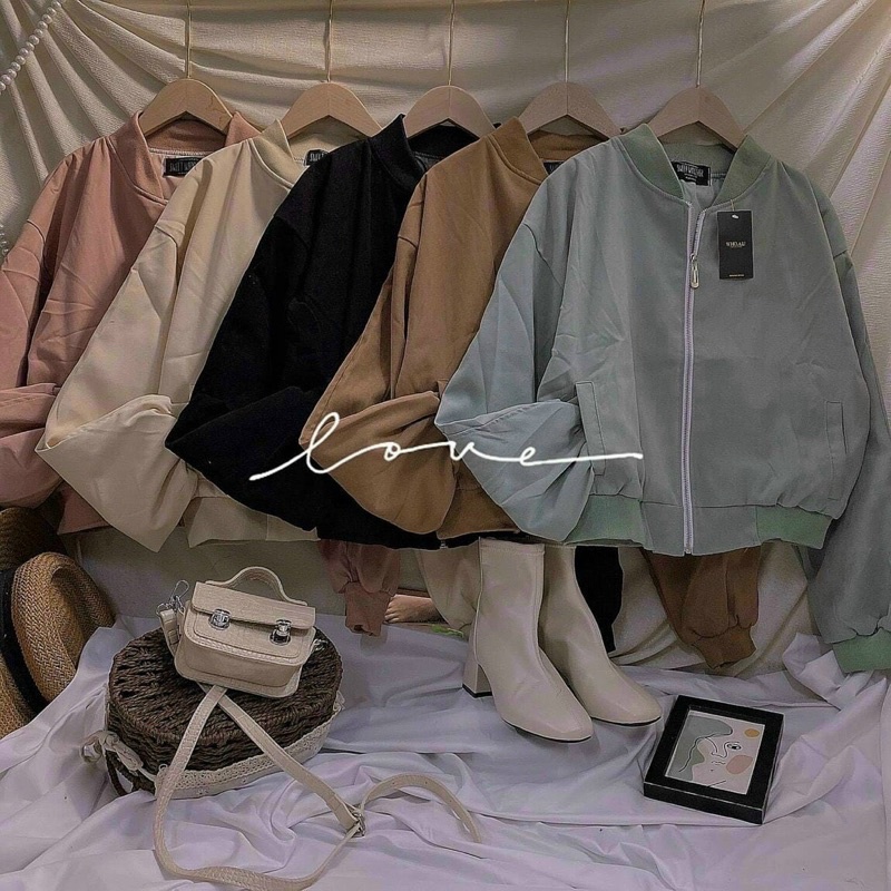 Áo khoác Unisex form ngắn croptop 2 lớp cao cấp chất da lộn mịn đẹp, không xù, kiểu dáng basic K24 - 2KSTORE